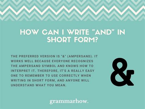 how to write forever in short form