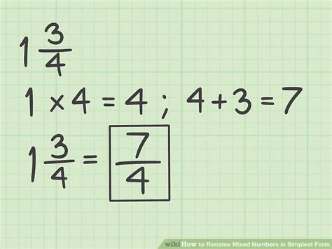 how to write fractions as mixed numbers in simplest form