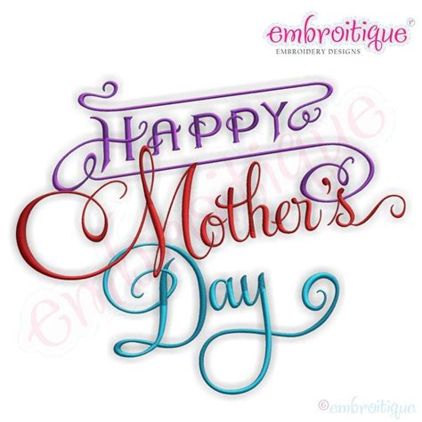 how to write happy mother's day in script