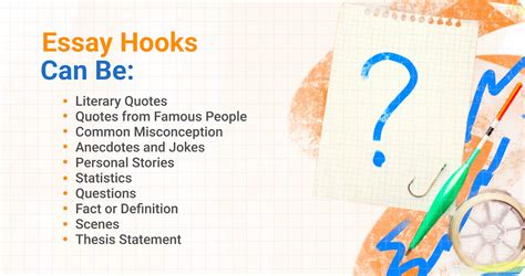 How To Write Hooks For Essays