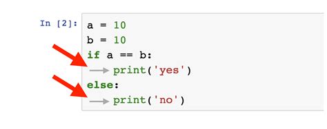 how to write if else statement in python 3