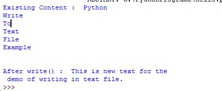 how to write in a text file in python without overwriting