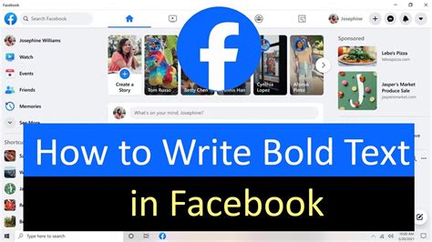 How To Write In Bold On Facebook Lite