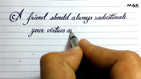 how to write in cursive neat and pretty