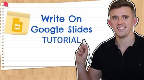 how to write in google slides while presenting