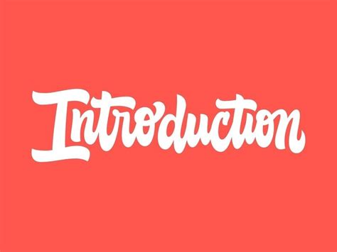 how to write introduction in different fonts