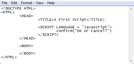 how to write javascript inside html tag