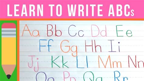 how to write letters in a fun way