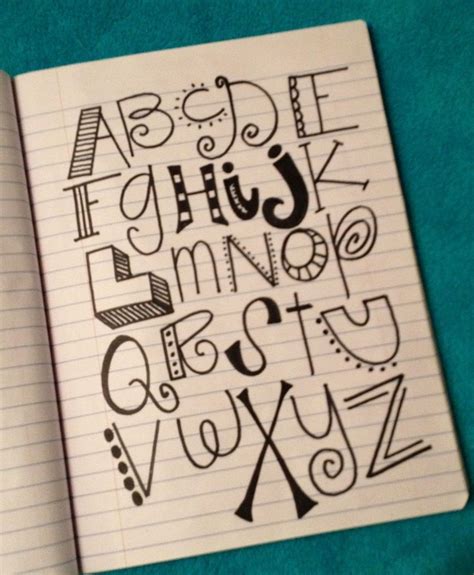 how to write letters in cool ways