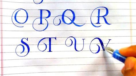 how to write letters in different ways