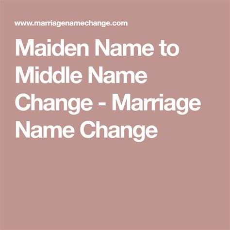 How To Write Maiden Name Nee
