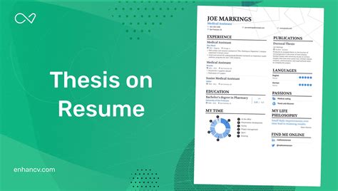 how to write master thesis in cv
