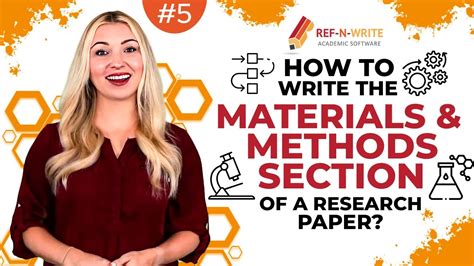 How To Write Materials And Methods In Thesis