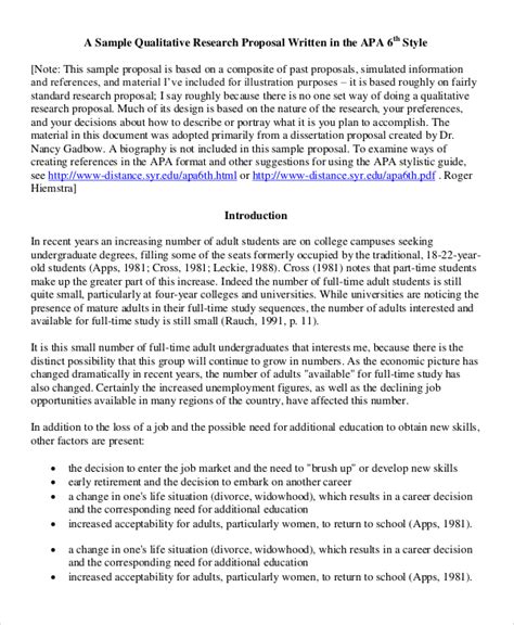 how to write methodology in a qualitative research proposal