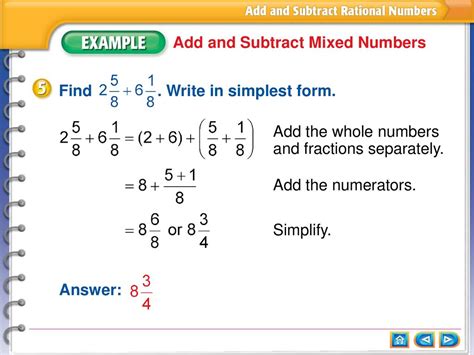 how to write mixed numbers in simplest form