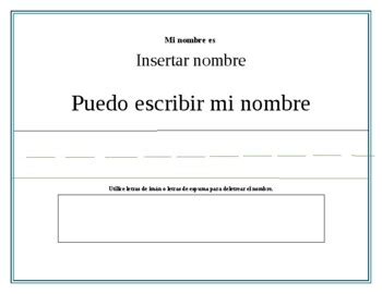 how to write my name in spanish