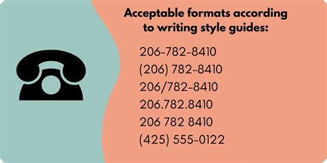 how to write my number with area code