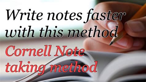 how to write notes faster reddit