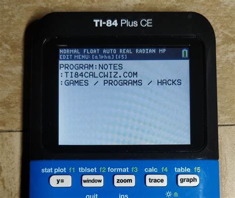 how to write notes in calculator