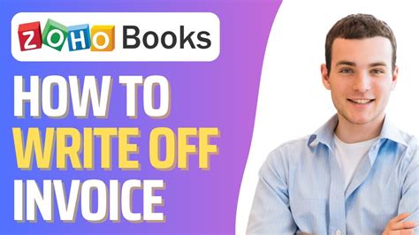 How To Write Off In Zoho Books