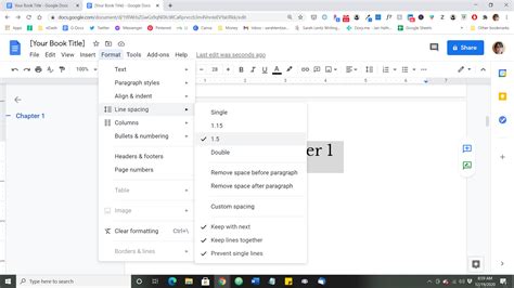 how to write on google docs