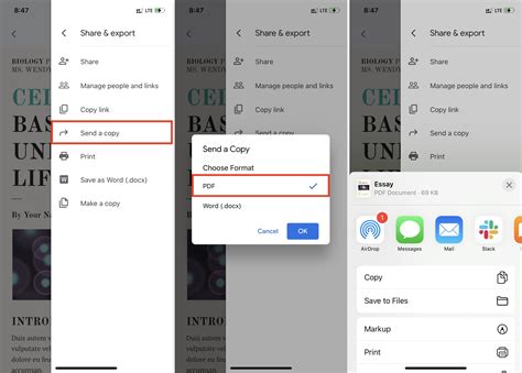 how to write on google docs on iphone