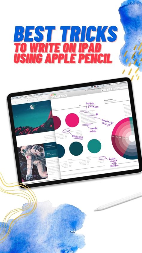 how to write on google slides on ipad with apple pencil