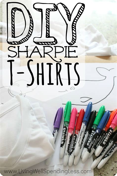 how to write on t shirts with sharpie