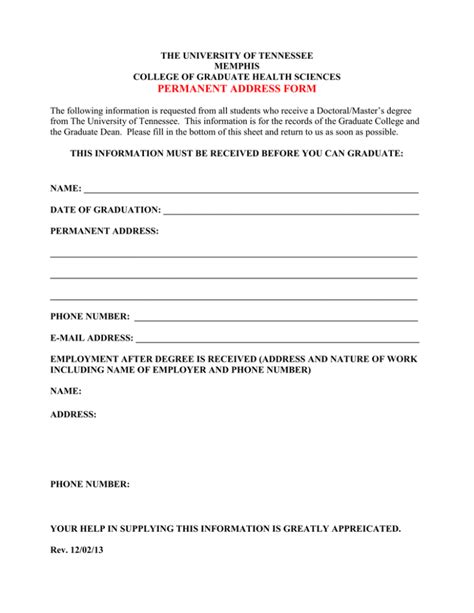 how to write permanent address in short form