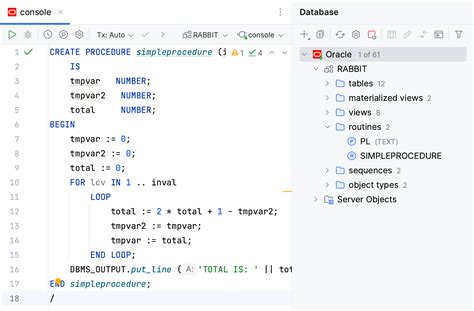 how to write pl sql code in oracle