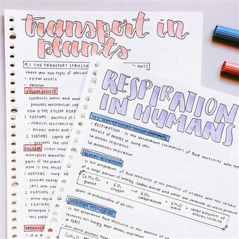 how to write pretty notes