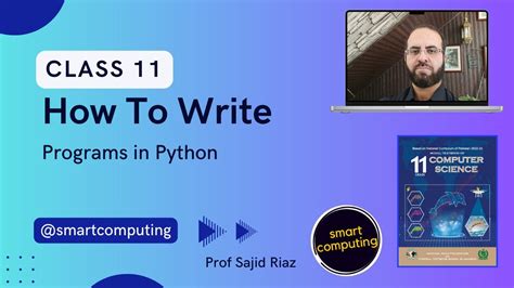 how to write program in python class 11