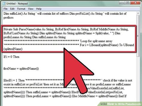 How To Write Pseudocode In Microsoft Word