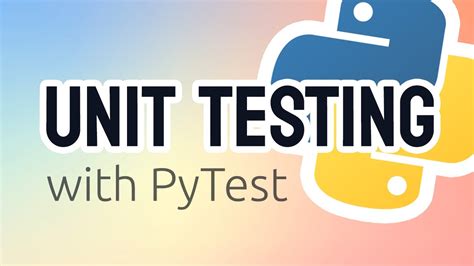how to write python test pytest