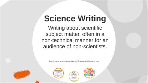 how to write science writing in journalism
