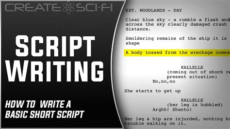 how to write script r
