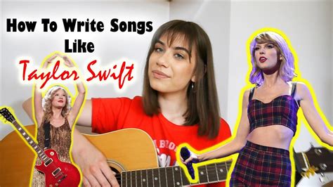 how to write songs like taylor swift