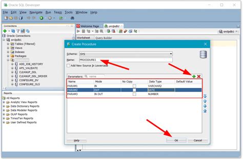 how to write sql procedure in oracle
