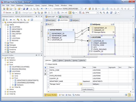 how to write sql queries in toad for oracle