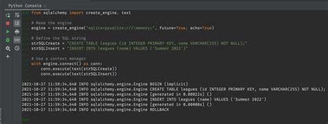 how to write sql query in python sqlalchemy