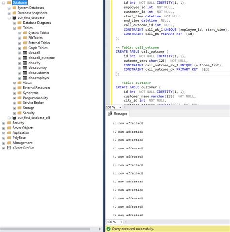 how to write sql scripts