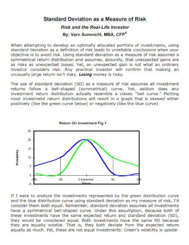 how to write standard deviation in a paper