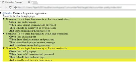 how to write test cases in cucumber