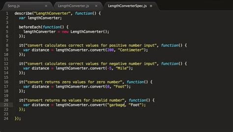 how to write tests in javascript