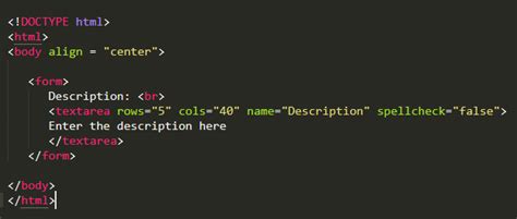 how to write text in box in html