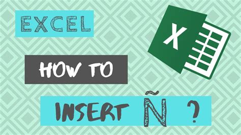 how to write tilde in excel