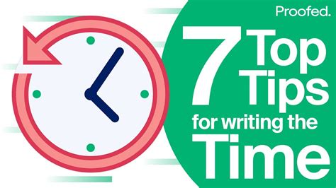 how to write time in academic writing