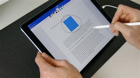 how to write with apple pencil on google docs