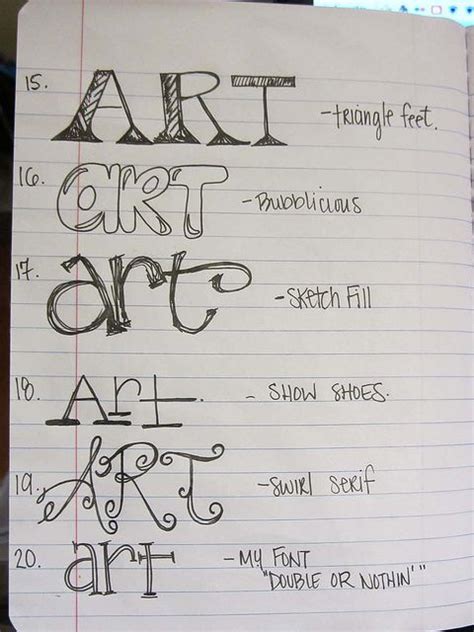 how to write words in different ways