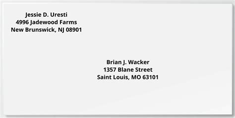 how to write your address in a form